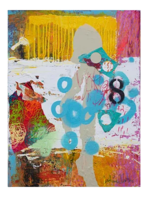 Carolina Alotus "Is It Moral to Be Selfish?", Painting