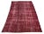 Turkish Over-Dyed Red Rug in Wool For Sale