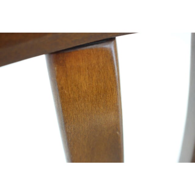 Cream Dining or Side Chair in Cream Bouclé Fabric from TON, 1980s For Sale - Image 8 of 9