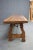 Spanish Spanish Style Iron & Walnut Trestle Base Table For Sale - Image 3 of 9