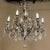 Italian Valencia Crystal & Brass Chandelier For Sale - Image 3 of 13