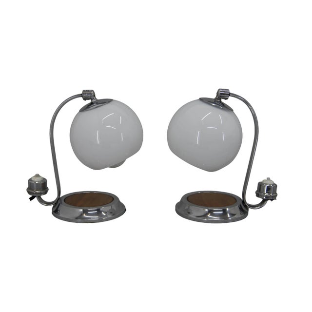 Art Deco Table Lamps, 1930s, Set of 2 For Sale - Image 12 of 12