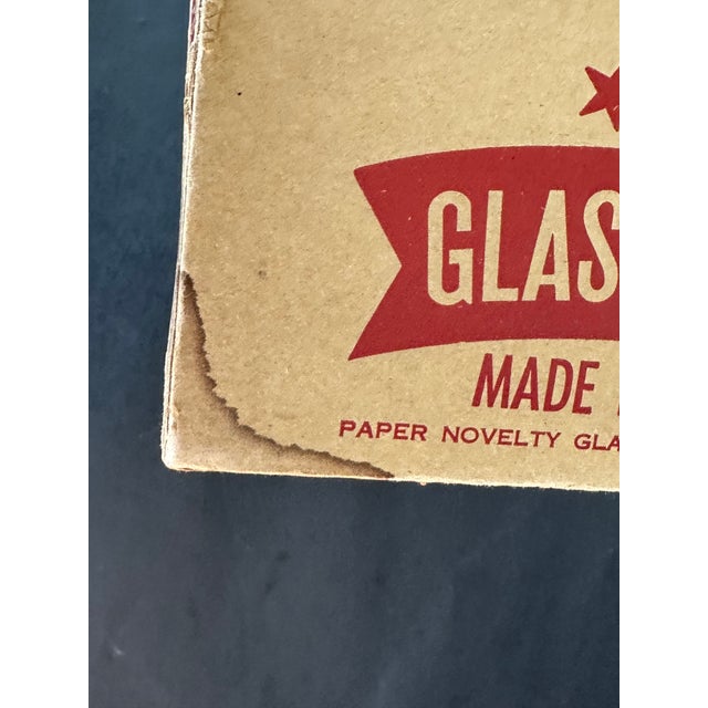 Vintage Mid Century Red Glass Christmas Ornaments For Sale - Image 12 of 15