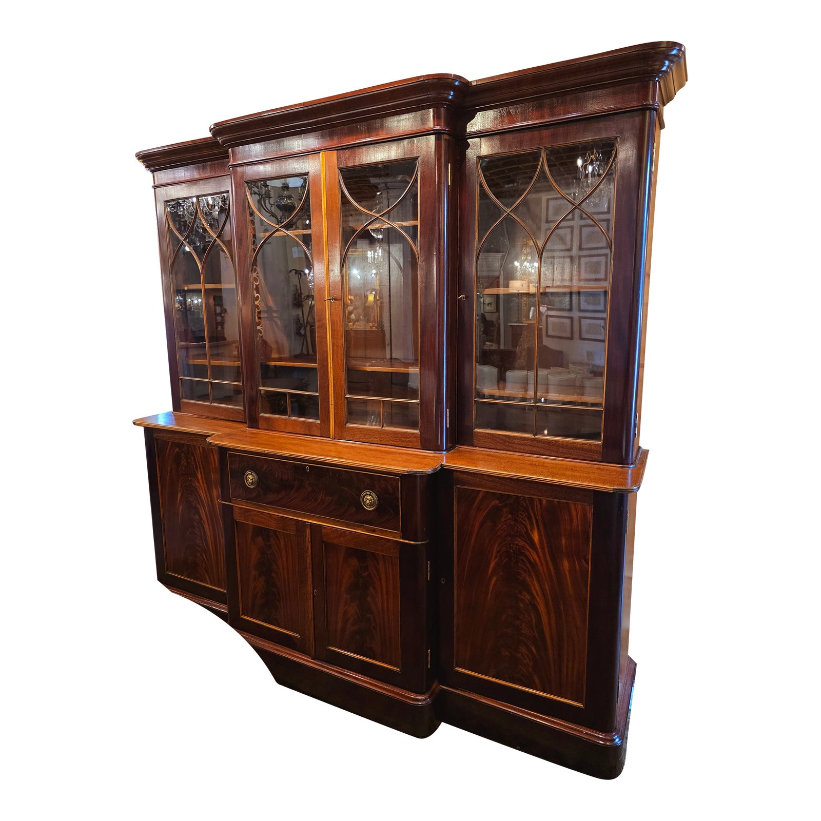 Louis Phillippe Bookcase | Chairish