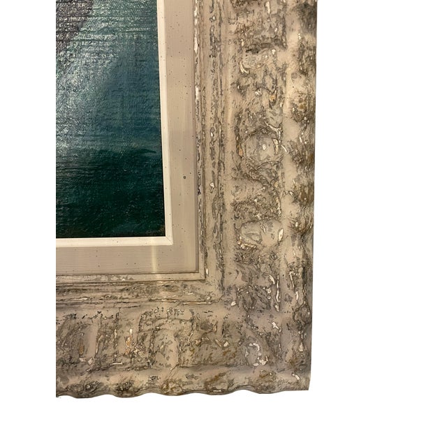 Sigismund Kolos-Vary, Cubist Woman with Tulip, 1936, 1936, Oil on Canvas, Framed For Sale - Image 4 of 11