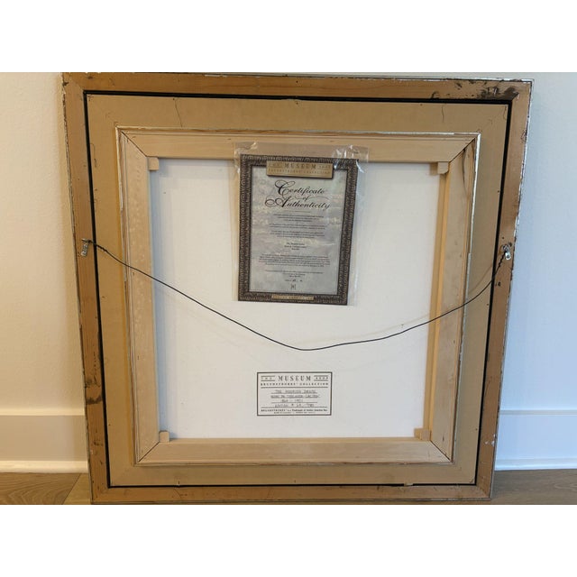 Toulouse-Lautrec Late 20th Century Toulouse-Lautrec "The Moorish Dance" Brushstrokes Museum Replica on Canvas, Numbered 64/980, Framed For Sale - Image 4 of 8