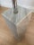 Metal Modernist Light Gray Carrara Marble Table Lamp in the Manner of Walter Von Nessen For Sale - Image 7 of 13