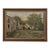 Framed Oil Painting on Canvas Signed Klein 'Country Farmhouse' For Sale