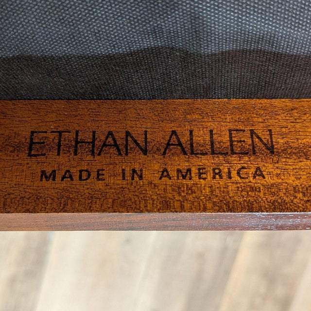 Set of Eight Ethan Allen English Chippendale Dining Chairs For Sale - Image 10 of 13