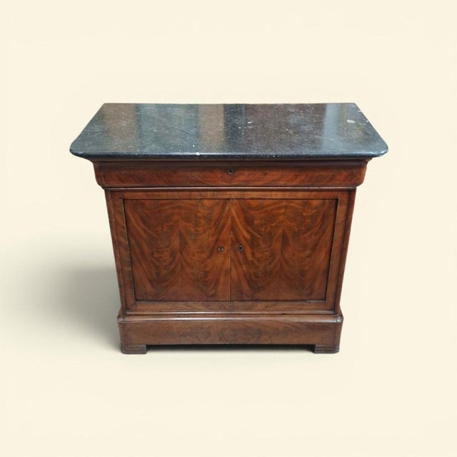 Brown Small Louis Philippe Buffet, 1890s For Sale - Image 8 of 8