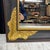 Early 21st Century Elegant French Empire Ebony Black and Gold Carved Giltwood and Gilt Gesso Mirror For Sale - Image 5 of 7