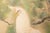 "White Peacock & Peony" by Ryumin, Large Vintage Japanese Painted Silk Byobu Screen For Sale - Image 9 of 18