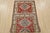 Kazak Runner 2’9” X 6’6” Red Wool Tribal Hand-Knotted Oriental Rug For Sale - Image 11 of 12