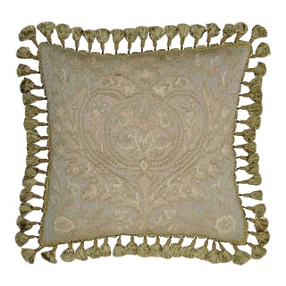 Aubusson Flourishes Throw Pillow For Sale