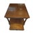 Late 20th Century Vintage Henredon Fine Furniture Two-Tier End Table With Drawer & Brass Hardware For Sale - Image 5 of 9
