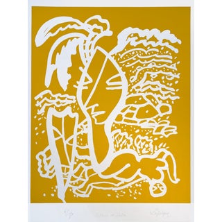 Charles Lapique, La reine de saba, Original Lithograph For Sale