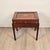 A 19th-century English Victorian mahogany brass-mounted box on later custom stand.