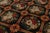 Antique Needlepoint Rug in Brown, Red and Green Floral Pattern For Sale In New York - Image 6 of 9