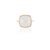 Not Yet Made - Made To Order 4.28 Ctw Bezel Set Chalcedony Gemstone Rings in 14k Solid Yellow Gold Size 8.5 For Sale - Image 5 of 8