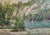 Leopold Robert, Riverbank, Oil on Wood For Sale