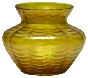 Art Nouveau Vase in Irradiated Glass from Loetz, 1900s