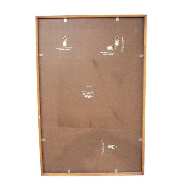 Brown Paul McCobb Planner Group Wall Mirror For Sale - Image 8 of 10