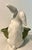 Mid 20th Century Large Italian Gump’s Porcelain Rabbit With Basketweave Bowl For Sale In Naples, FL - Image 6 of 7