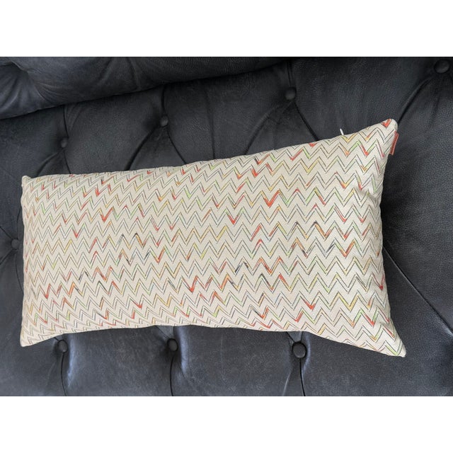 Contemporary Missoni Lumbar Throw Pillow For Sale - Image 3 of 6