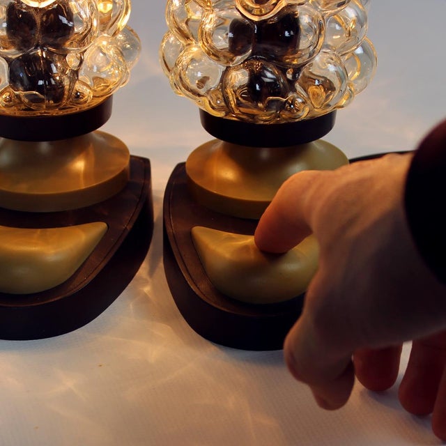 Space Age Table Lamps by Helena Tynell for Orion Leuchten, 1960s, Set of 2 For Sale - Image 9 of 15