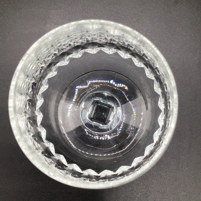 Metal Round Wm Rogers Silver Plated Pierced Rim Serving Tray With 8 Brandy Gardone Glass by Schott-Zwiesel - Set of 9 For Sale - Image 7 of 12