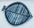Two 1960's iconic Lisa Larson (1931-2024) Arita Ware fish ceramic 'STIM' (shoal) items in glossy shades of blue and black....