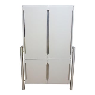 Vintage Mid-Century Thayer Coggin Milo Baughman Wardrobe For Sale
