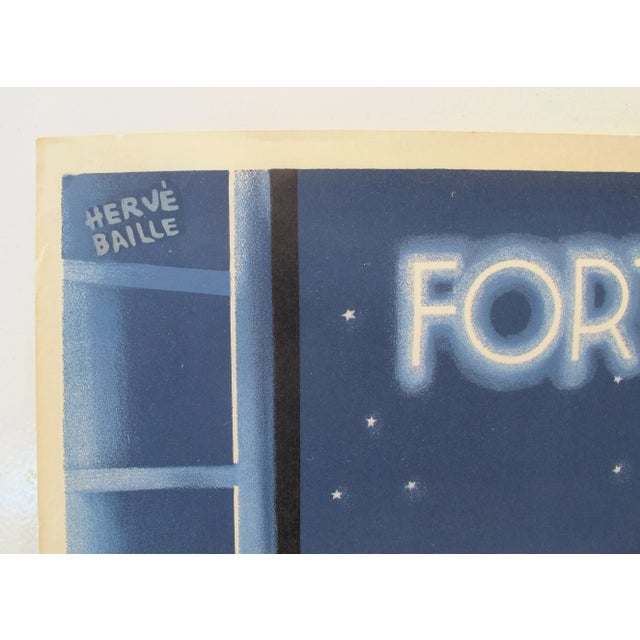 1940 French Lottery Poster, Loterie Nationale, Fortune For Sale - Image 4 of 4