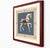 Atelier Aria Lumae Antique Americana Carousel Horse Fine Art Gallery Board Print With Integrated Decorative Border Design 24 X 24 For Sale - Image 9 of 10