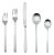 Mepra Stile 20-Piece Flatware Set, Ice For Sale