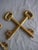Extremely rare this set is probably coming from a church and show the keys of heaven that St Peter would present , in 30...
