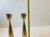Scandinavian Modern Tulip Candlesticks in Brass, 1960s, Set of 2 For Sale - Image 4 of 8