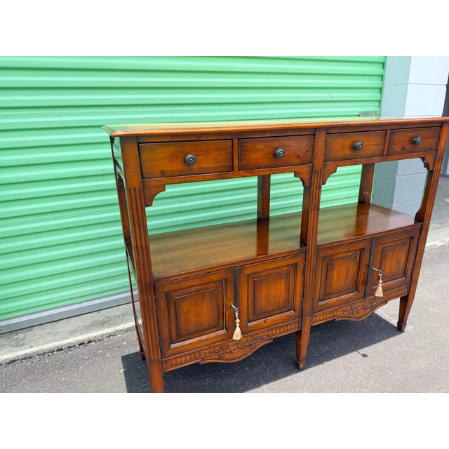 Theodore Alexander Coastal Console Server For Sale - Image 10 of 11