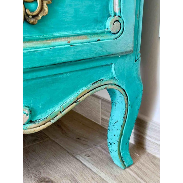 Mid-20th Century Louis XV French Chest of Drawers, 1950s For Sale - Image 13 of 18