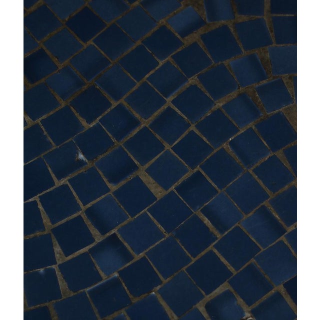 Stained Elm Mosaic Side Table by Otto Færge, Denmark, 1940s For Sale - Image 9 of 15