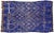 Vintage Blue Beni Mguild Moroccan Rug - 06'10 X 10'06 For Sale - Image 9 of 10