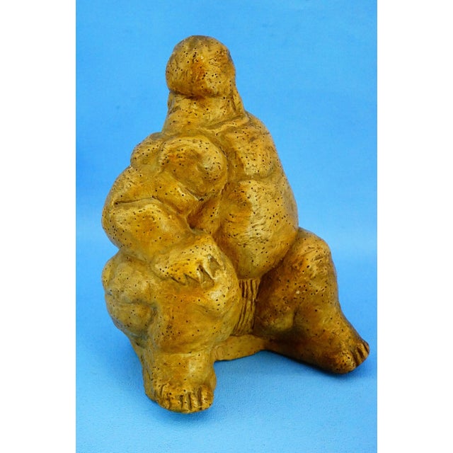 Brutalist Massa, Male Nude, 20th Century, Terracotta For Sale - Image 3 of 18