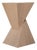 Matthew Izzo Home Scout Natural Oak Geometric Side Table For Sale