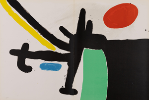 Joan Miro, Tapis de Tarragona V, Lithograph