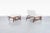 Tobia Scarpa Mid-Century Modern Walnut Lounge Chair and Ottoman After Tobia Scarpa, 1960s For Sale - Image 4 of 12