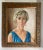 Here is a wonderful piece from the 1960's painted by D. Shannon. The painting is of a sophisticated and beautiful woman...