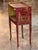 Early 20th Century Red Chinoiserie Decorated Side Table For Sale - Image 5 of 8