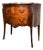 Antique French Louis XV Style Marquetry Commode with Marble Top For Sale