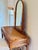 American of Martinsville Vintage Coastal Faux Bamboo Rattan Vanity Desk Console With Detachable Mirror For Sale - Image 16 of 17