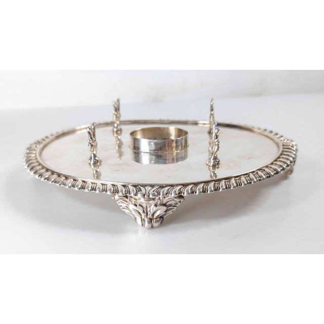 Silver 18th Century English Old Sheffield Silverplate Inkstand Standish by Matthe Boulton For Sale - Image 8 of 13
